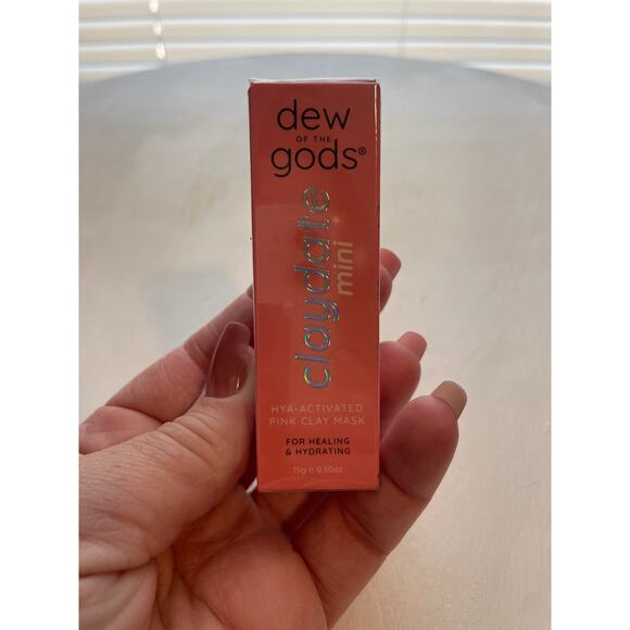 NWT Dew of the Gods Claydate Healing Face Mask Mini 15g 0.50oz - Picture 2 of 6